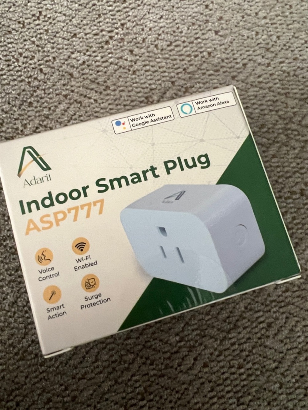 Bundle 2 Indoor Smart Plug ASP777 - White